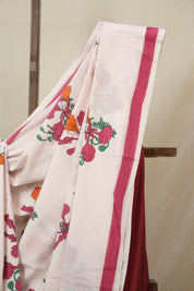 Light Pink HBP Signature Cotton Saree - SRLPSCS24