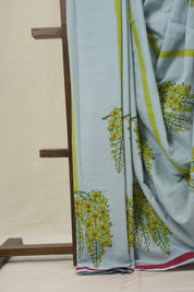 Pale Blue HBP Signature Cotton Saree - SRPBSCS23