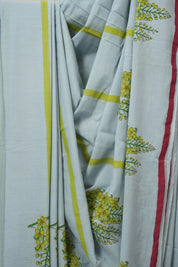 Pale Blue HBP Signature Cotton Saree - SRPBSCS23