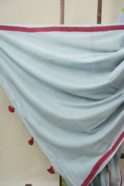 Pale Blue HBP Signature Cotton Saree - SRPBSCS23