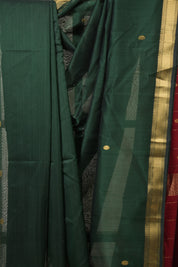 Green Maheshwari Saree - SRGMS961