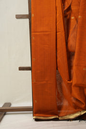 Bright Orange Maheshwari Saree - SRBOMS960