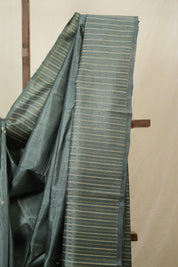 Green Tussar Silk Saree - SRGTSS1865