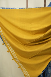 Blue HBP Cotton Saree - SRBCS3572