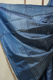 Blue Tussar Silk Saree - SRBTSS1866