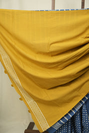 Blue HBP Cotton Saree - SRBCS3569