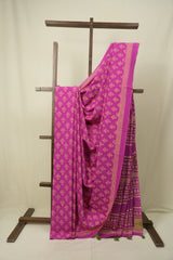 Pink HBP Cotton Saree - SRPCS3568