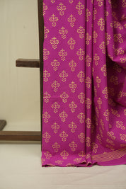 Pink HBP Cotton Saree - SRPCS3568