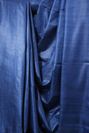 Blue Tussar Silk Saree - SRBTSS1836