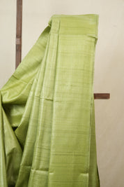 Green Tussar Silk Saree - SRGTSS1839