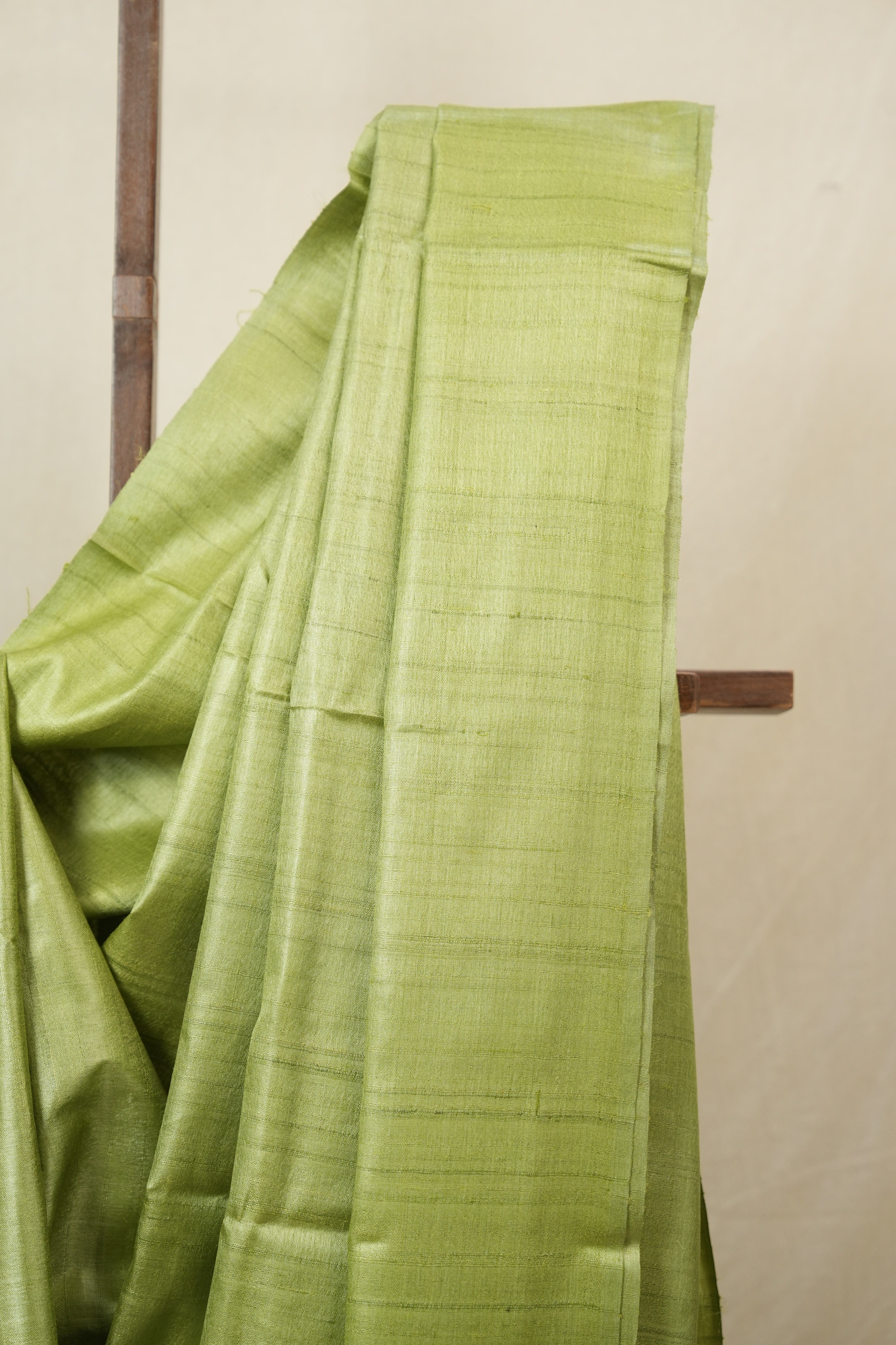 Green Tussar Silk Saree - SRGTSS1839