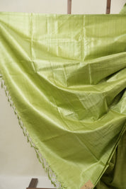 Green Tussar Silk Saree - SRGTSS1839