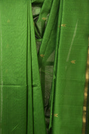 Green Maheshwari Saree - SRGMS953