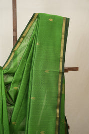 Green Maheshwari Saree - SRGMS953