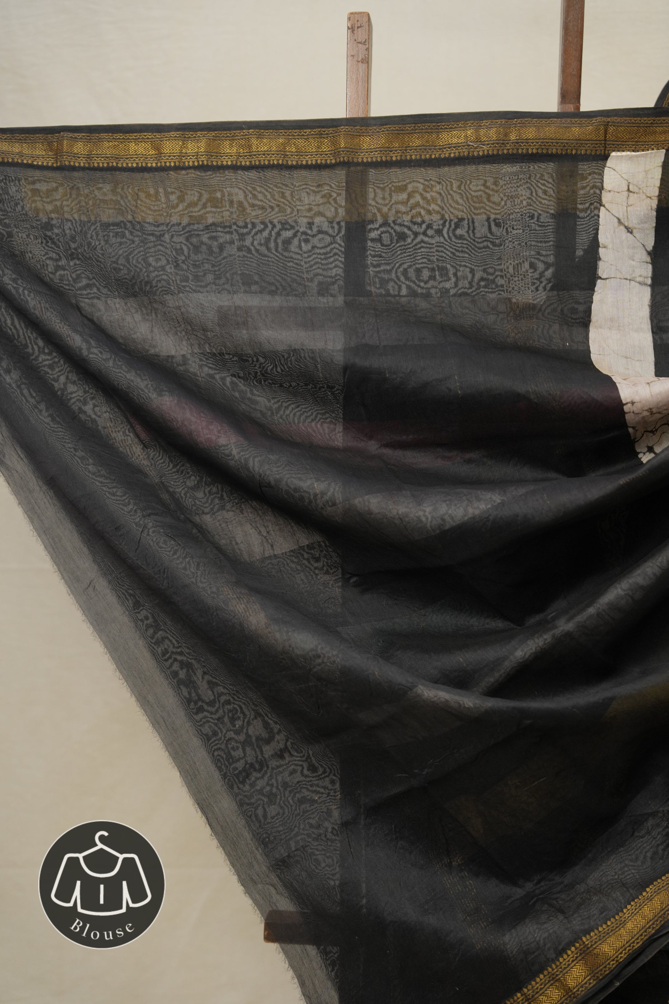 Multicolour HBP Cotton Silk Saree With Maheshwari Border - SRMCSS1315