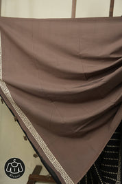 Black HBP Cotton Saree - SRBCS3535