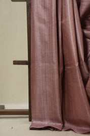 Pink Tussar Silk Saree - SRPTSS1838