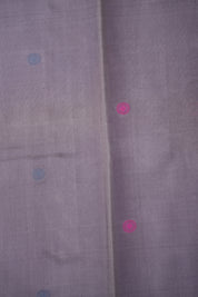 Dusty Lavender Kanjeevaram Silk Saree (DEFECT) - SRDLKSS65-PI