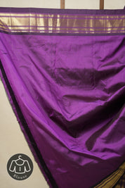 Purple Silk Paithani Saree - Saavari - SSPSPS24