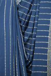 Blue HBP Cotton Saree - SRBCS3533