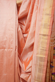 Peach Silk Paithani Saree - SRPSPS765