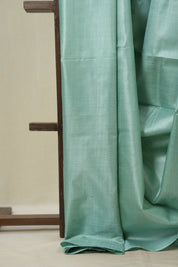 Blue Tussar Silk Saree - SRBTSS1859