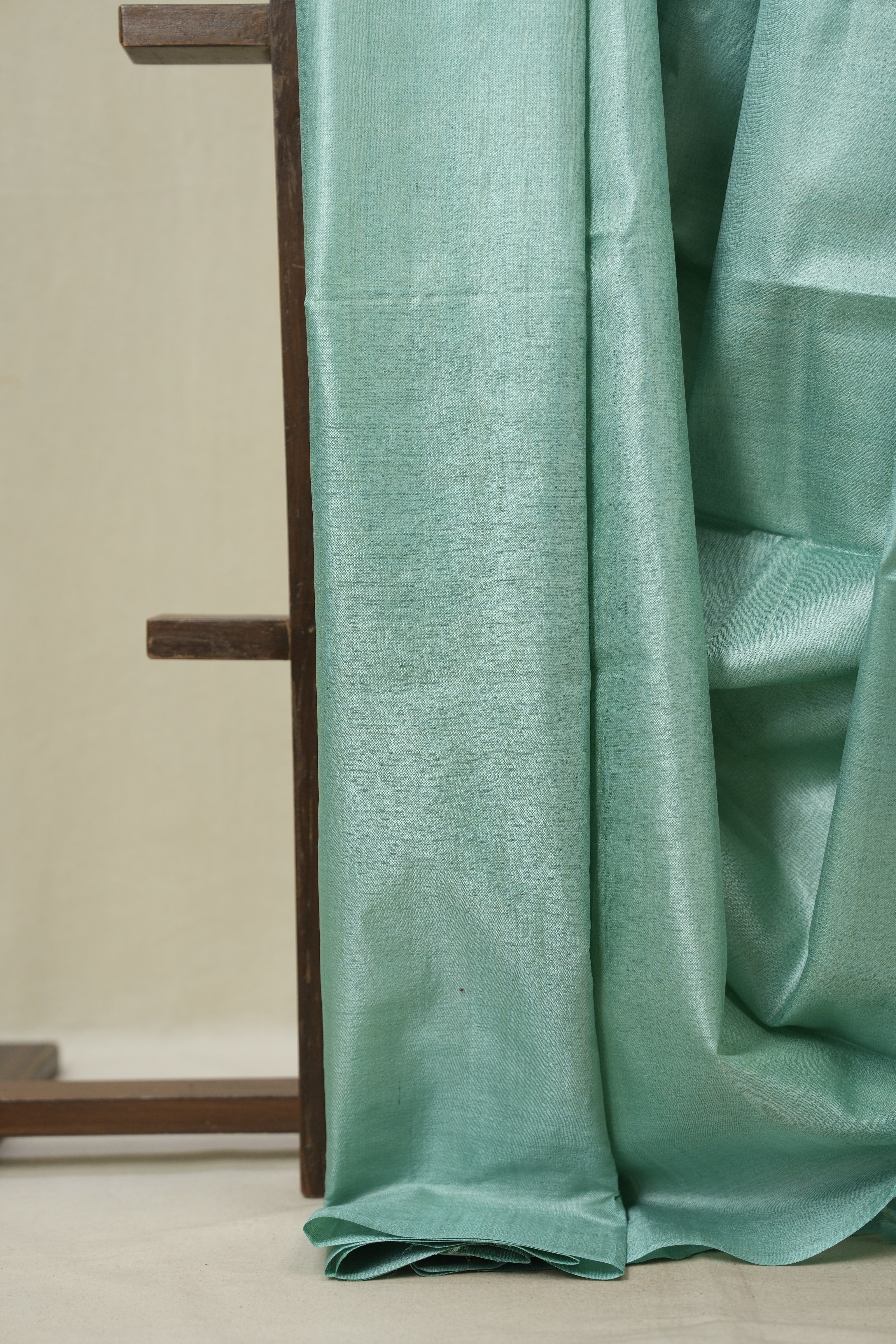 Blue Tussar Silk Saree - SRBTSS1859
