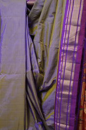 Two Tone Lavender Silk Paithani Saree - SRTTLSPS766