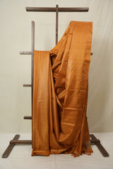 Orange Tussar Silk Saree - SROTSS1861