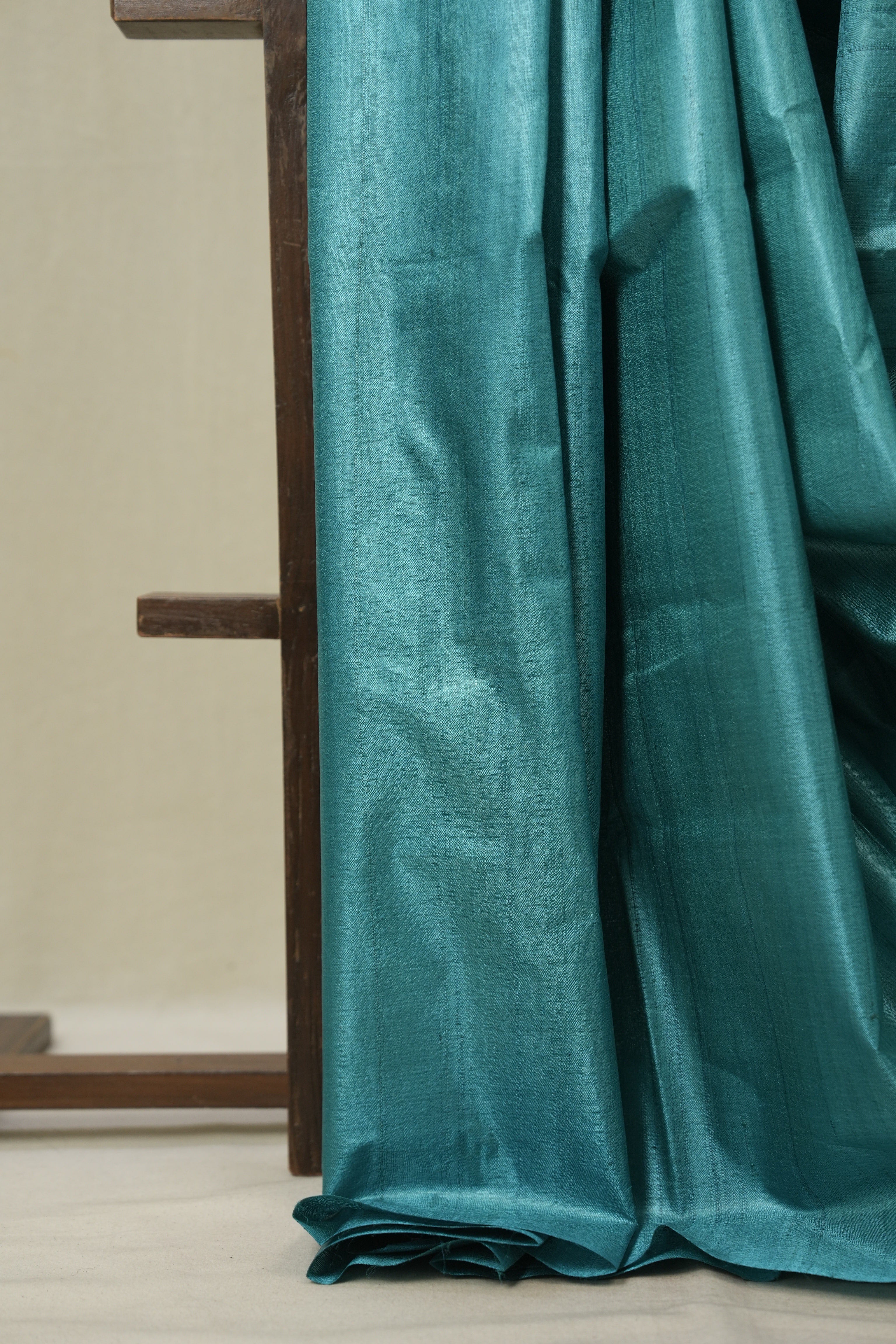 Blue Tussar Silk Saree - SRBTSS1863