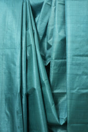Blue Tussar Silk Saree - SRBTSS1863