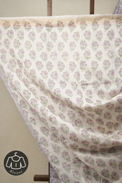 Light Lavender HBP Cotton Silk Saree With Maheshwari Border - SRLLCSS1333