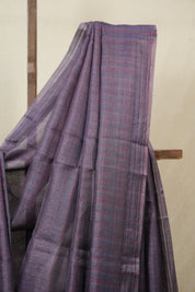 Purple Tussar Silk Saree - SRPTSS1831