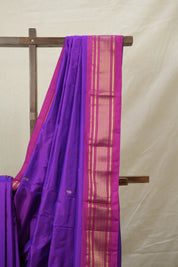 Purple Silk Paithani Saree - SRPSPS762