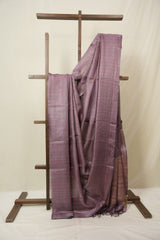 Pink Tussar Silk Saree - SRPTSS1829