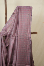 Pink Tussar Silk Saree - SRPTSS1829