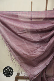 Pink Tussar Silk Saree - SRPTSS1829