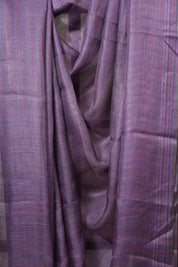 Purple Tussar Silk Saree - SRPTSS1826