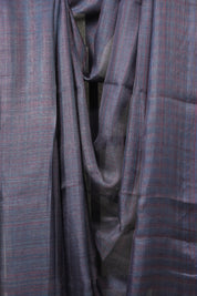 Purple Tussar Silk Saree - SRPTSS1820