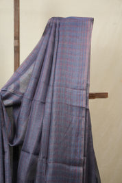 Purple Tussar Silk Saree - SRPTSS1820