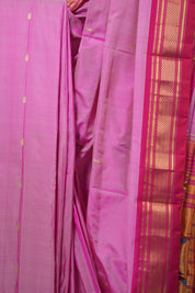 Two Tone Pink Silk Paithani Saree - SRTTPSPS774