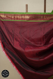Maroon Silk Paithani Saree - SRMSPS719