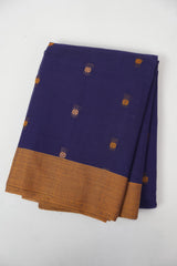 Purple Kanchi Cotton Saree - SRPKCS1342