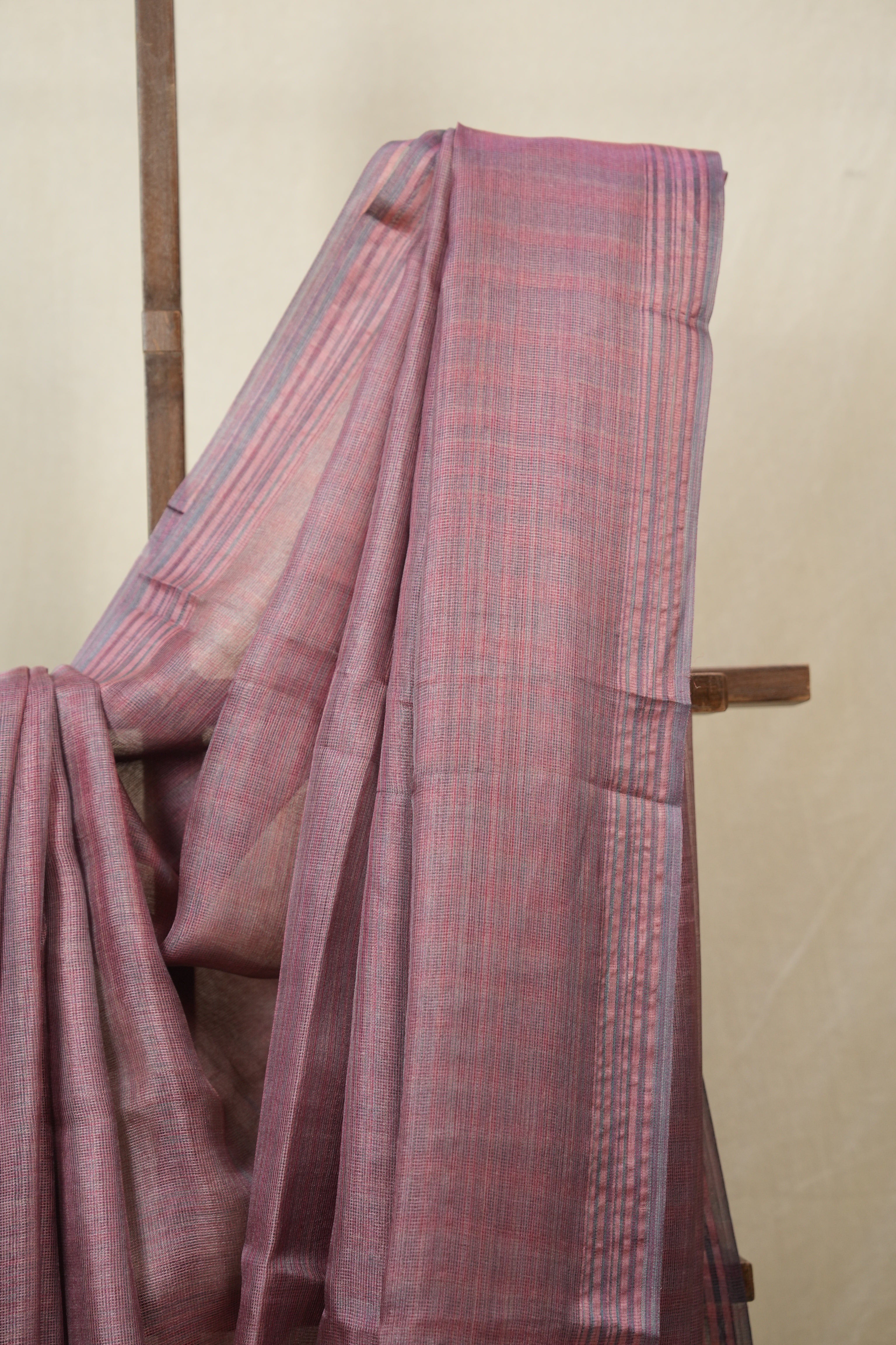 Light Pink Tussar Silk Saree - SRLPTSS1825