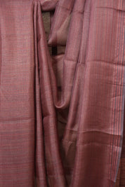 Pink Tussar Silk Saree - SRPTSS1827