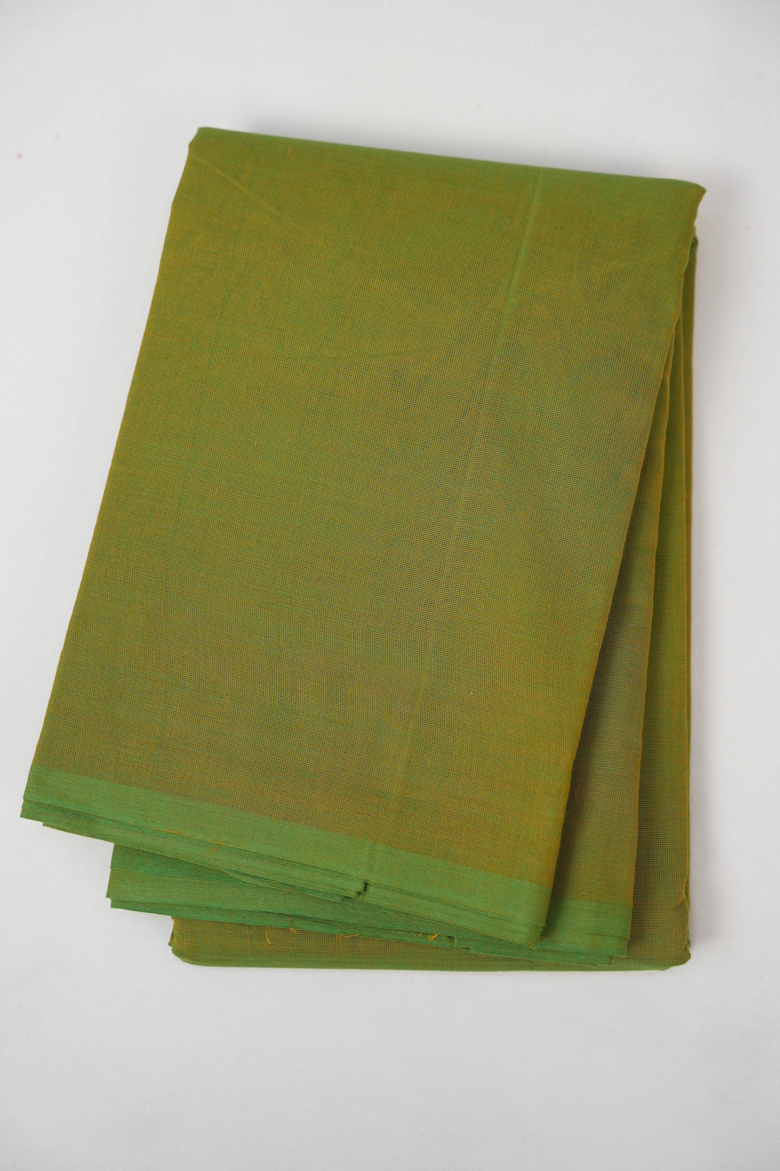 Two Tone Green Kanchi Cotton Saree - SRTTGKCS1326