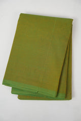 Two Tone Green Kanchi Cotton Saree - SRTTGKCS1326