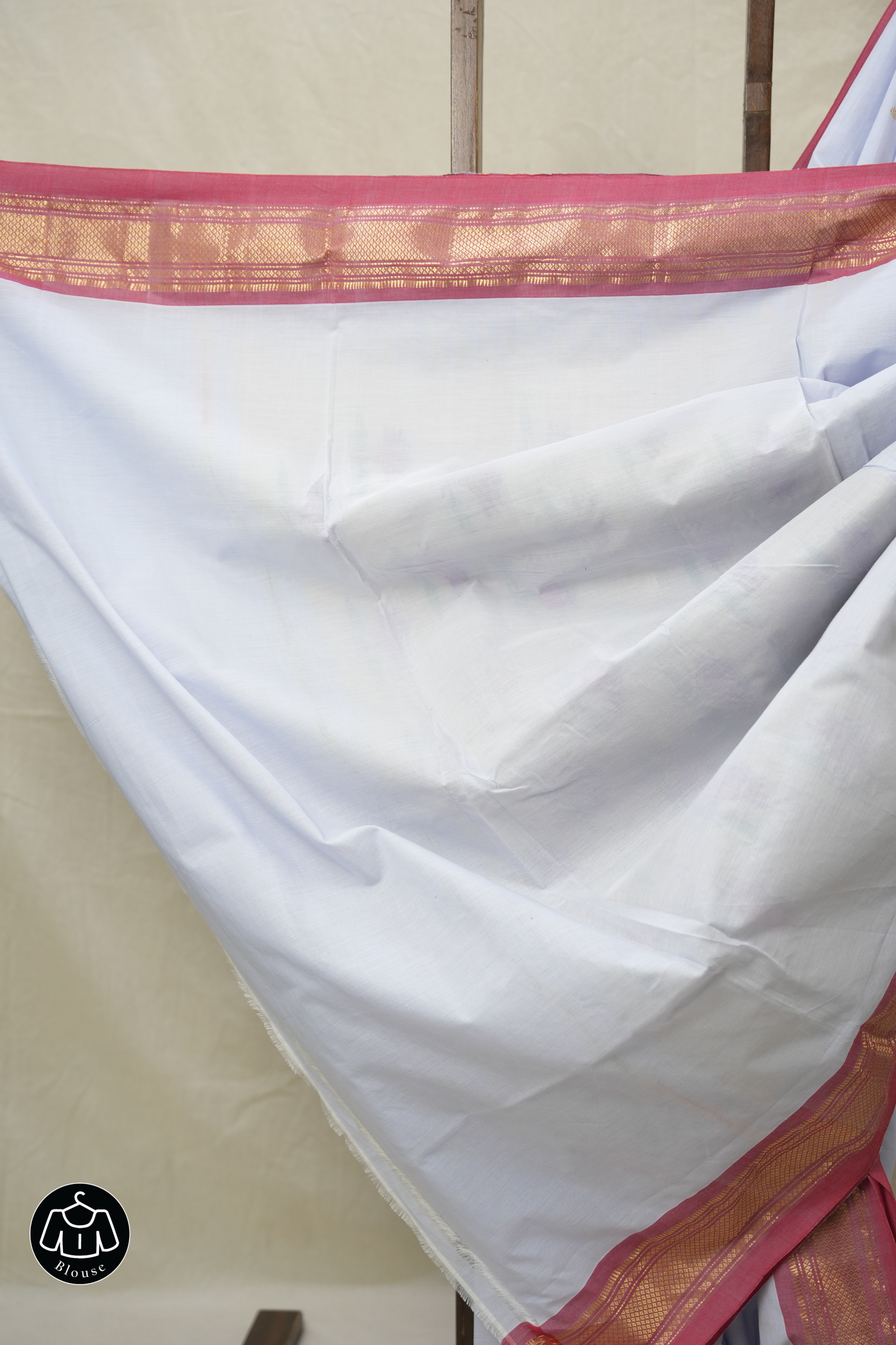 Lavender Cotton Paithani Saree - SRLCPS701