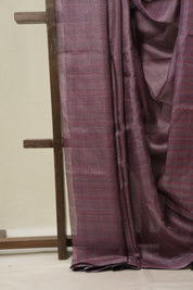 Pink Tussar Silk Saree - SRPTSS1824