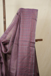 Pink Tussar Silk Saree - SRPTSS1824